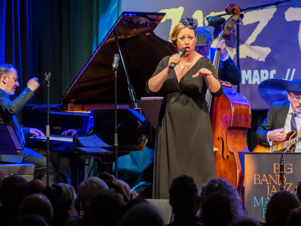 Big Band Jazz Maresme “Ella & Louis” amb Ricard Gili i Susana Sheiman