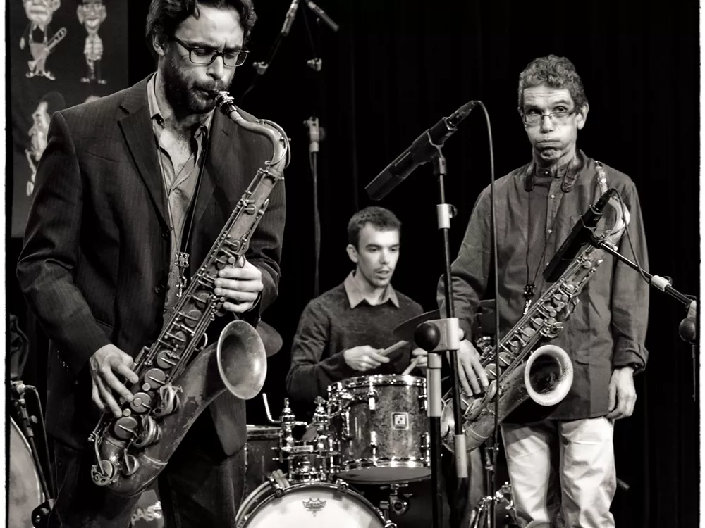 15è Jazzterrasman 2017 Pau Casares - Lluc Joan i Pau Casares