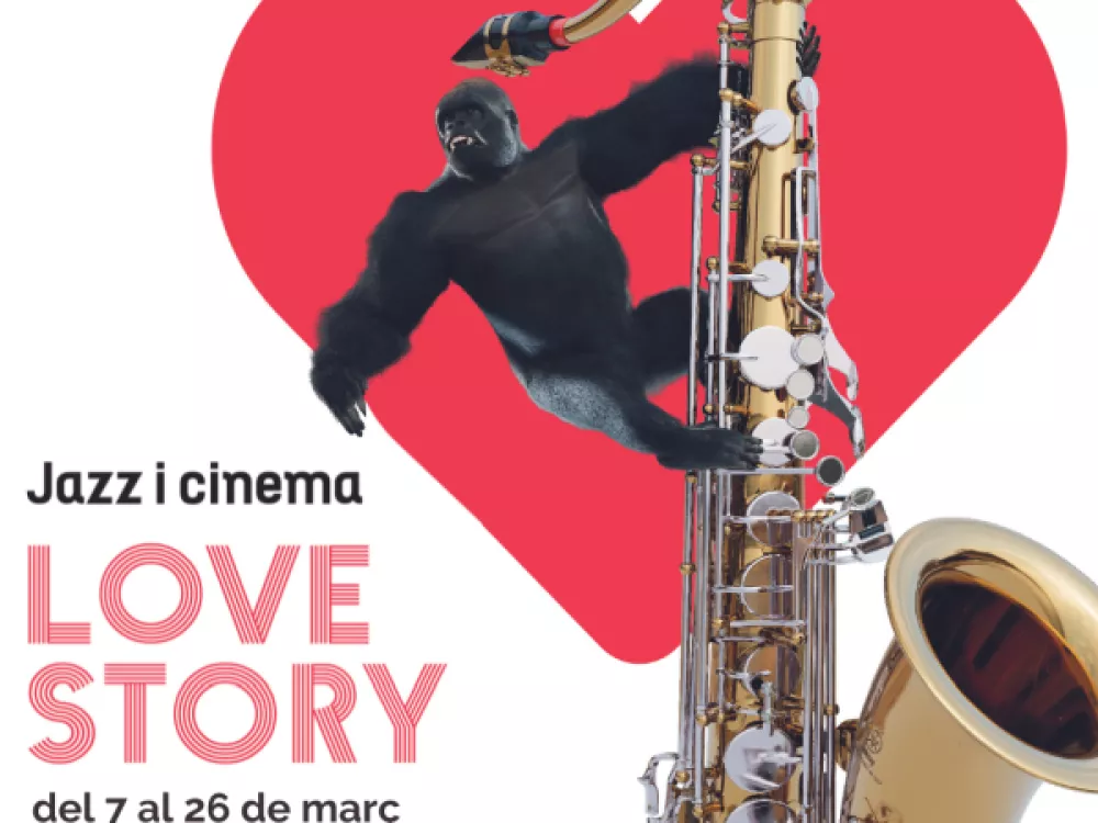Jazz i Cinema Love Story Cartell
