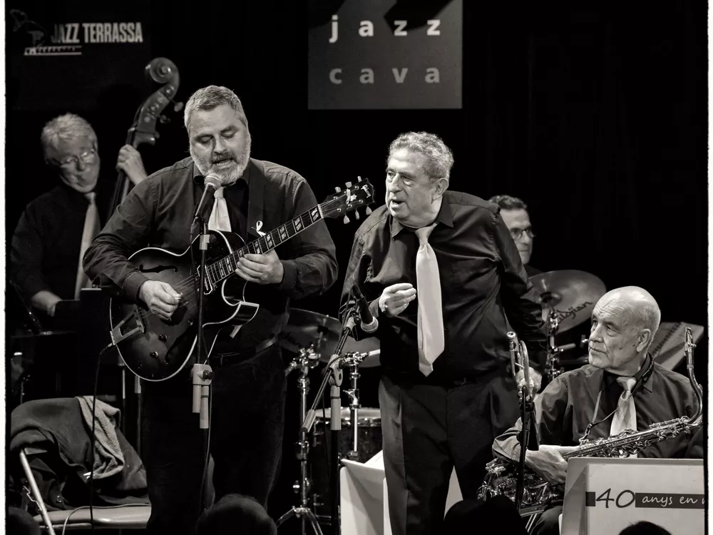 Albert Romaní amb La Locomotora Negra