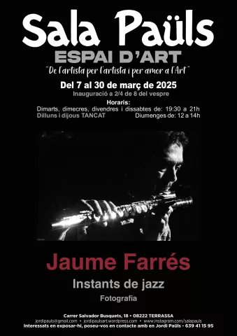 Jaume Farrés - Sala Paüls