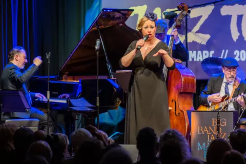 Big Band Jazz Maresme “Ella & Louis” amb Ricard Gili i Susana Sheiman