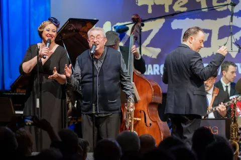 Big Band Jazz Maresme “Ella & Louis” amb Ricard Gili i Susana Sheiman