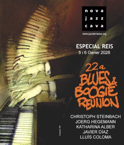 Cartell XXII Blues Boogie Reunion