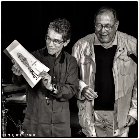 15è Jazzterrasman 2017 Pau Casares + Sr Edi