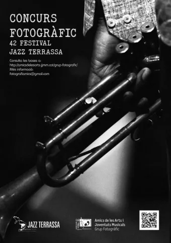 Cartell Concurs Fotogràfic 42 Festival Jazz Terrassa