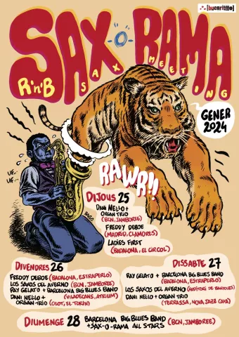 Cartell Sax-O-Rama 2024