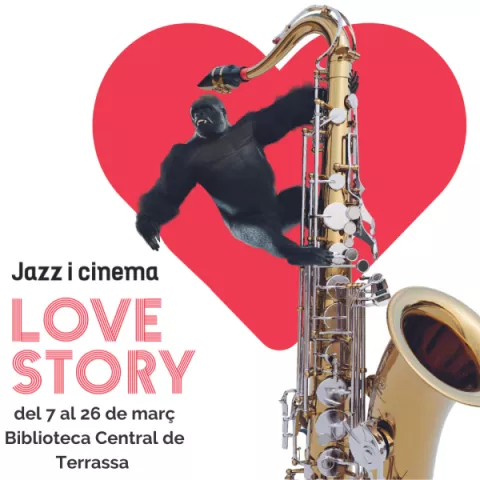 Jazz i Cinema Love Story Cartell