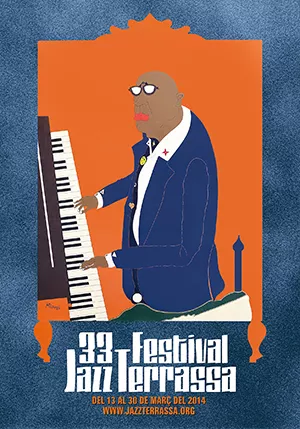 Cartell 33é Festival de Jazz de Terrassa 2014