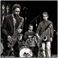 15è Jazzterrasman 2017 Pau Casares - Lluc Joan i Pau Casares