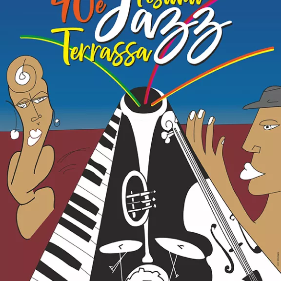 Cartell 40 Festival Jazz Terrassa